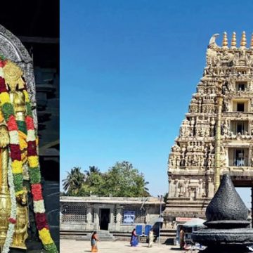 temple சிற்பங்கள் நிறைந்த அனுமன் சந்நதி!
