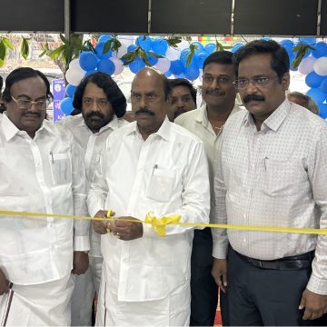 திருவண்ணாமலையில் கற்பகம் கூட்டுறவு சிறப்பு அங்காடி சுயசேவை பிரிவு: அமைச்சர் எ.வ.வேலு திறந்து வைத்தார்