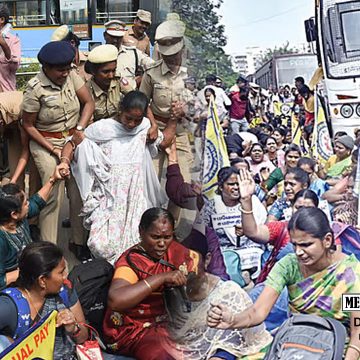 3-வது நாளாக போராட்டத்தில் ஈடுபட்ட இடைநிலை ஆசிரியர்கள் கைது