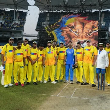 மெகா ரசிகர்கள் நிகழ்ச்சி: சேப்பாக்கத்தில் கோலாகலம்…