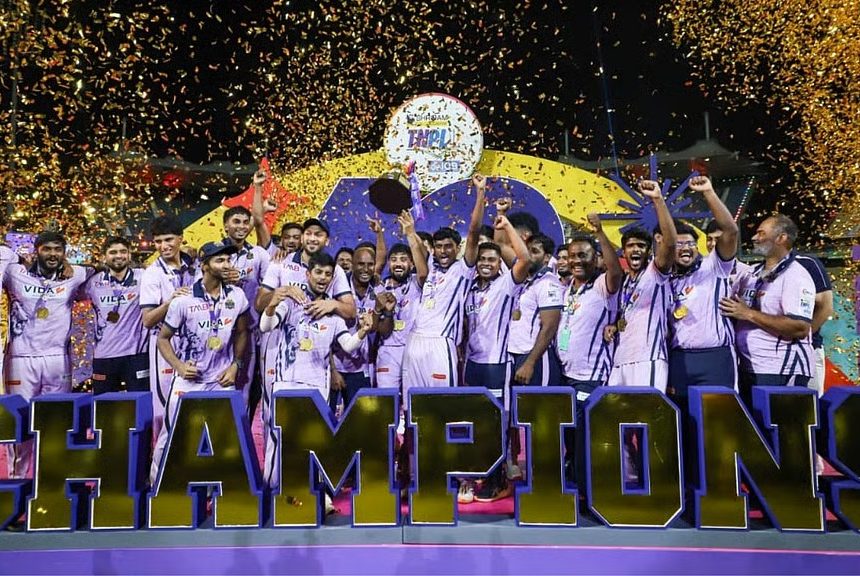 டி.என்.பி.எல். 2026 சாம்பியன் கோவை கிங்ஸ்! மதுரை பாந்தர்ஸை 84 ரன்கள் வித்தியாசத்தில் வீழ்த்தியது