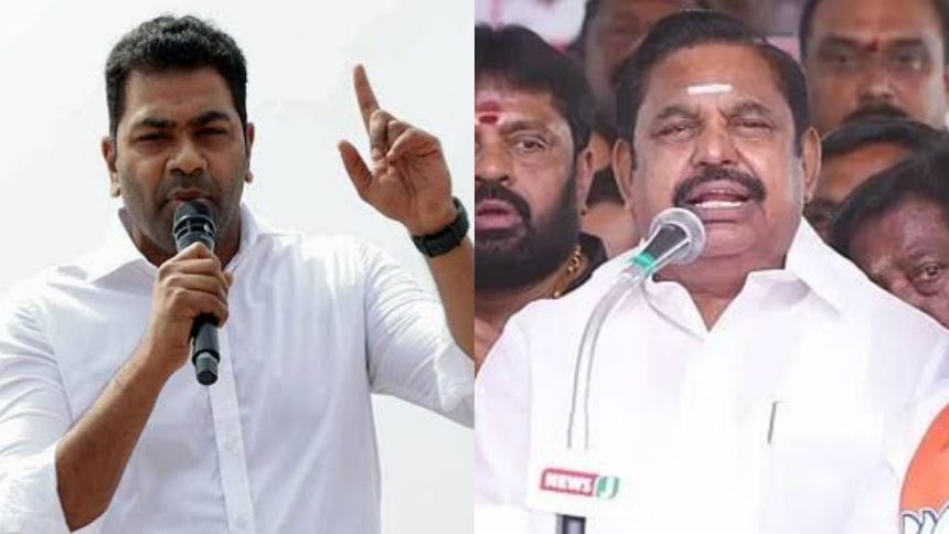 மகன் அரசியல் வருகைக்காக உதயநிதியுடன் பழனிசாமி கூட்டணி?: அமைச்சர் ஆதவ் அர்ஜுனா விமர்சனம்