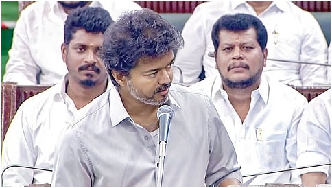 cm சென்னையில்ரூ.1200 கோடிமதிப்பீட்டில் புதிய தலைமை செயலகம்: முதல்வர் விஜய் அறிவிப்பு