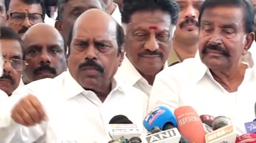 evvelu சட்டப்பேரவைத் தலைவர் சர்வாதிகார போக்கைகடைபிடிக்கிறார்:திமுக கொறடா எ.வ.வேலு குற்றச்சாட்டு