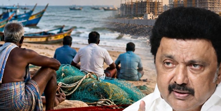 fish 1 மீனவர்களின் இடத்தில் தலைமைச் செயலகம்; யாருடைய ஆசைக்காகக் கட்டப்படுகிறது?: மு.க. ஸ்டாலின் கண்டனம்