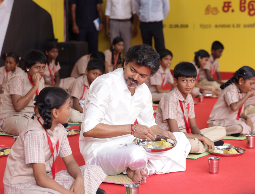 6 முதல் 8-ம் வகுப்பு மாணவர்களுக்கும் காலை உணவுத் திட்டம்: சென்னையில் முதல்வர் விஜய் தொடங்கி வைத்தார்