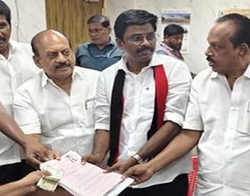 paranthaman 3 மதுராந்தகம், தாராபுரம் இடைத்தேர்தல்: திமுக வேட்பாளர்கள் வேட்புமனு தாக்கல்