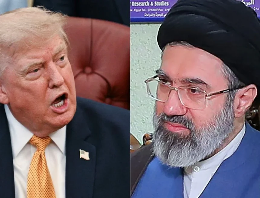 thtmmk1g_trump-mojtaba-khamenei_625x300_13_August_26 புதிய இலக்குகள் மீது தாக்குதல் நடத்துவோம்: அமெரிக்காவுக்கு ஈரான் எச்சரிக்கை