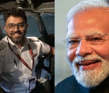machar விமானி ஸ்மித் மச்சாருக்கு பிரதமர் மோடி பாராட்டு